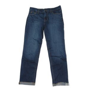 NWT Size 28 Hudson Natalie Dianna Rolled Cuff Jeans